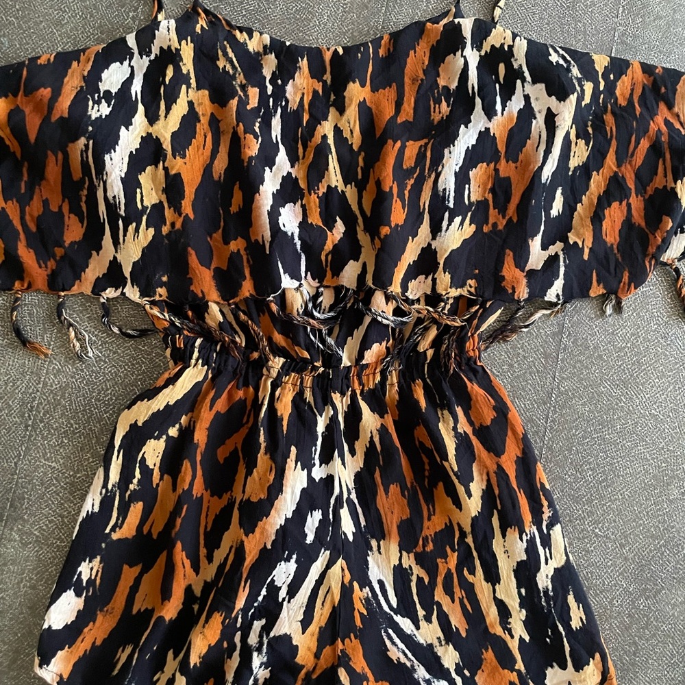 Onesie Romper w/Fringe Bodice